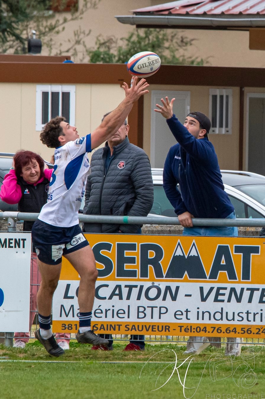  FC Grenoble Rugby - US Colomiers - Rugby - 2024 Espoirs - FC Grenoble (19) vs (13) US Colomiers (#ESP24FCGUSC03) Photo by: Karine Valentin | Siuxy Sports 2024-03-17