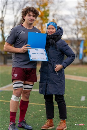RSEQ 2024 - Finale Rugby Univ Masc - ETS vs Ottawa - Medailles OTT
