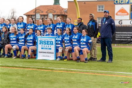 RSEQ 2024 - Final Rugby Fem CEGEP - John Abbott vs Dawson - After Match