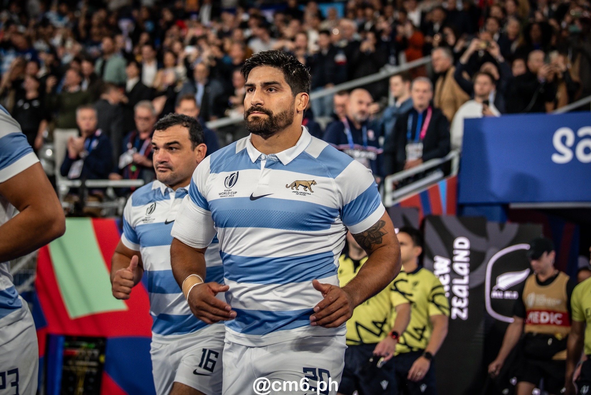  Selección Argentina de Rugby XV - New Zealand national rugby union team - Rugby - RWC 2023 - Semi final - Los Pumas (6) vs (44) All Blacks (#RWC23ARGNZL10) Photo by: Christian Mas | Siuxy Sports 2023-10-27