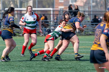 RQ 2024 - Match Pré-Saison - Rugby Club Montréal (10) vs (41) Town of Mount Royal - F