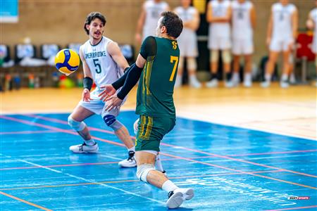 RSEQ - 2024 VOLLEY M - U DE MONTRÉAL (1) VS (3) U DE SHERBROOKE - Reel 1