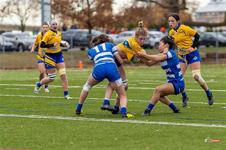RSEQ 2024 - Final Rugby Fem CEGEP - John Abbott (12) vs (21) Dawson - Second Half