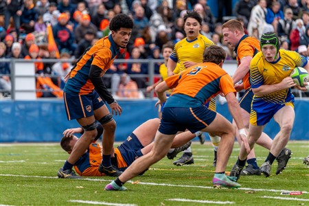 RSEQ 2024 - Final Rugby Masc CEGEP - John Abbott (48) vs (18) André Laurendeau - First Half