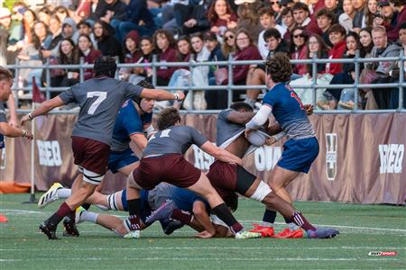 RSEQ 2024 - Rugby Univ. Masc - Ottawa U (18) vs (16) ETS - 1st Half