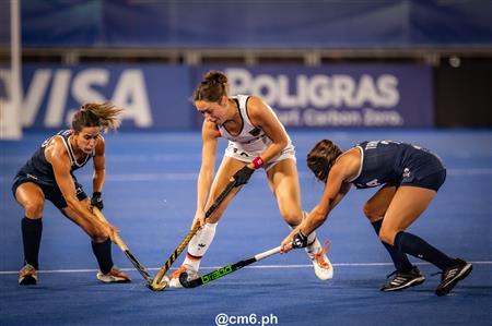 Agostina Alonso - Field hockey - FIH Pro League Fem 2023-2024 - Argentina (3) vs (1) Germany - Selección femenina de hockey sobre césped de Argentina - Germany women's national field hockey team