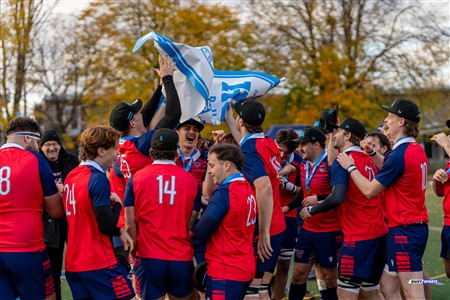 RSEQ 2024 - Finale Rugby Univ Masc - ETS vs Ottawa - Célébrations