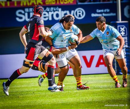 FFR 2024 - TOP14 - USAP (51) VS (20) LOU