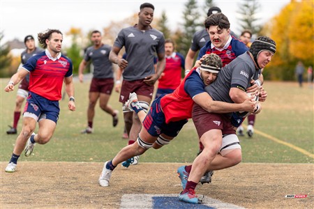 RSEQ 2024 - Finale Rugby Univ Masc - ETS (19) vs (14) Ottawa - 2 Mi-Temps Reel A