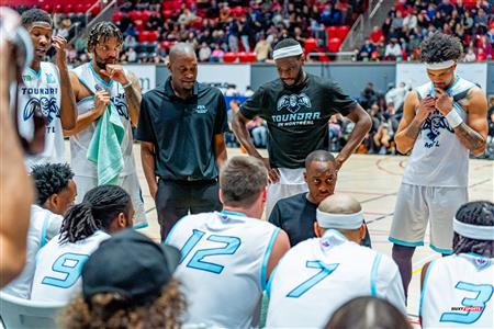 Devrell Tisdale - Basketball - BSL - Montreal Toundra (98) vs (89) Frederick Flying Cows - Second Half - Montreal - Frederick 