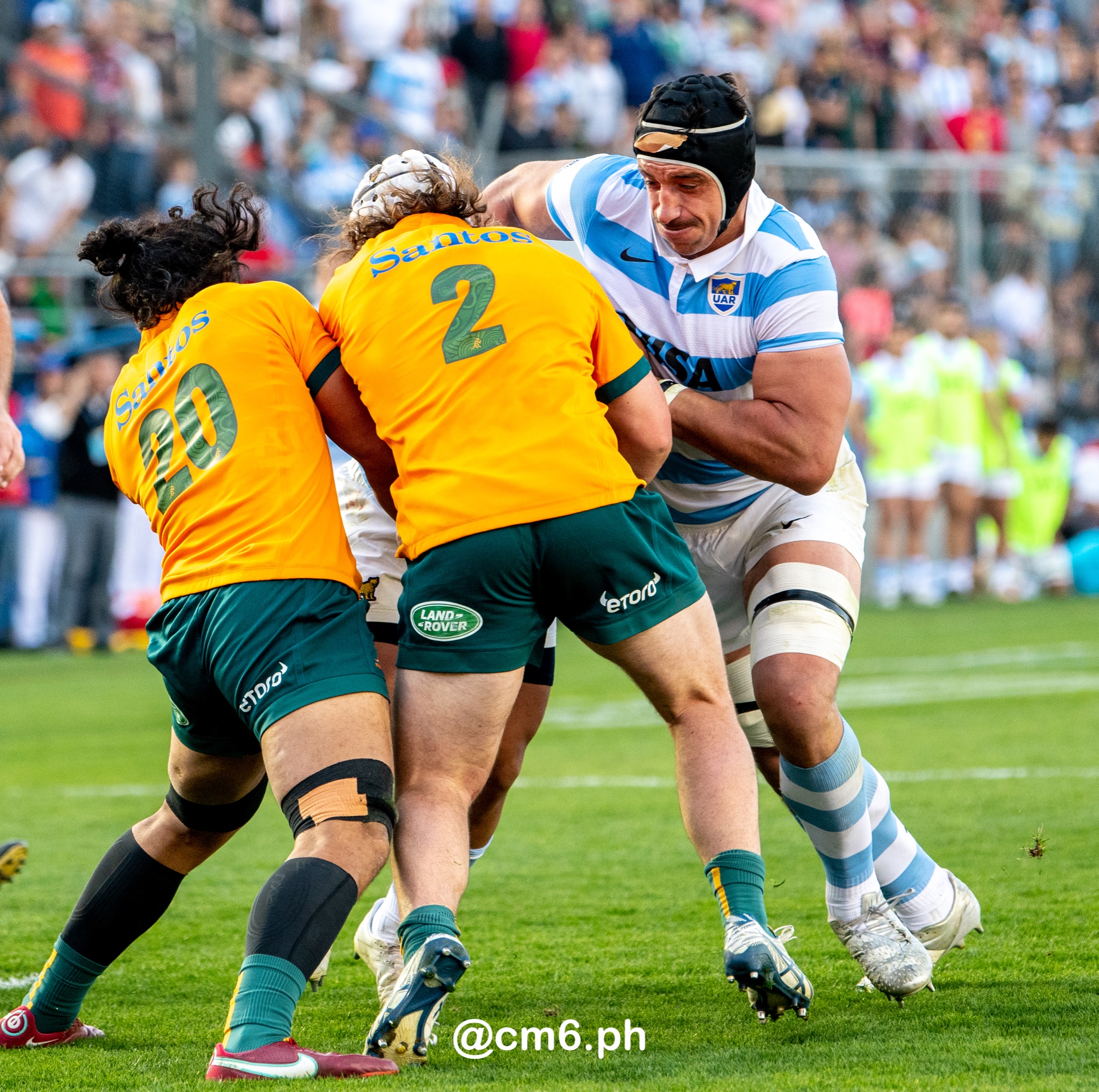  Selección Argentina de Rugby XV - Australia national rugby union team (M) - Rugby - Rugby Championship - Pumas (26) vs (41) Australia - Mendoza - Reel A (#RCH22ARGAUSa07) Photo by: Christian Mas | Siuxy Sports 2022-07-06