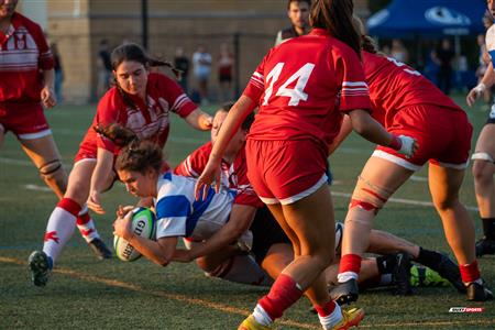 RSEQ 2024 - Rugby Univ F - Université de Montréal (41) vs (7) McGill University