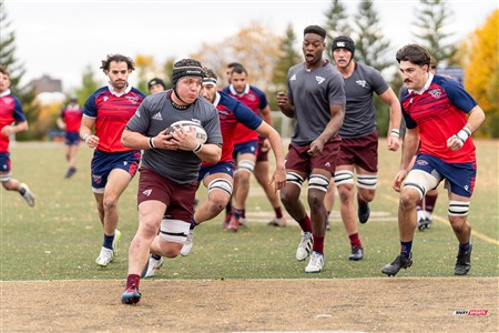 RSEQ 2024 - Finale Rugby Univ Masc - ETS (19) vs (14) Ottawa - 2 Mi-Temps Reel A
