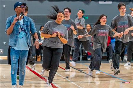 BSL - Montreal Toundra vs Frederick Flying Cows - Before game and half time show
