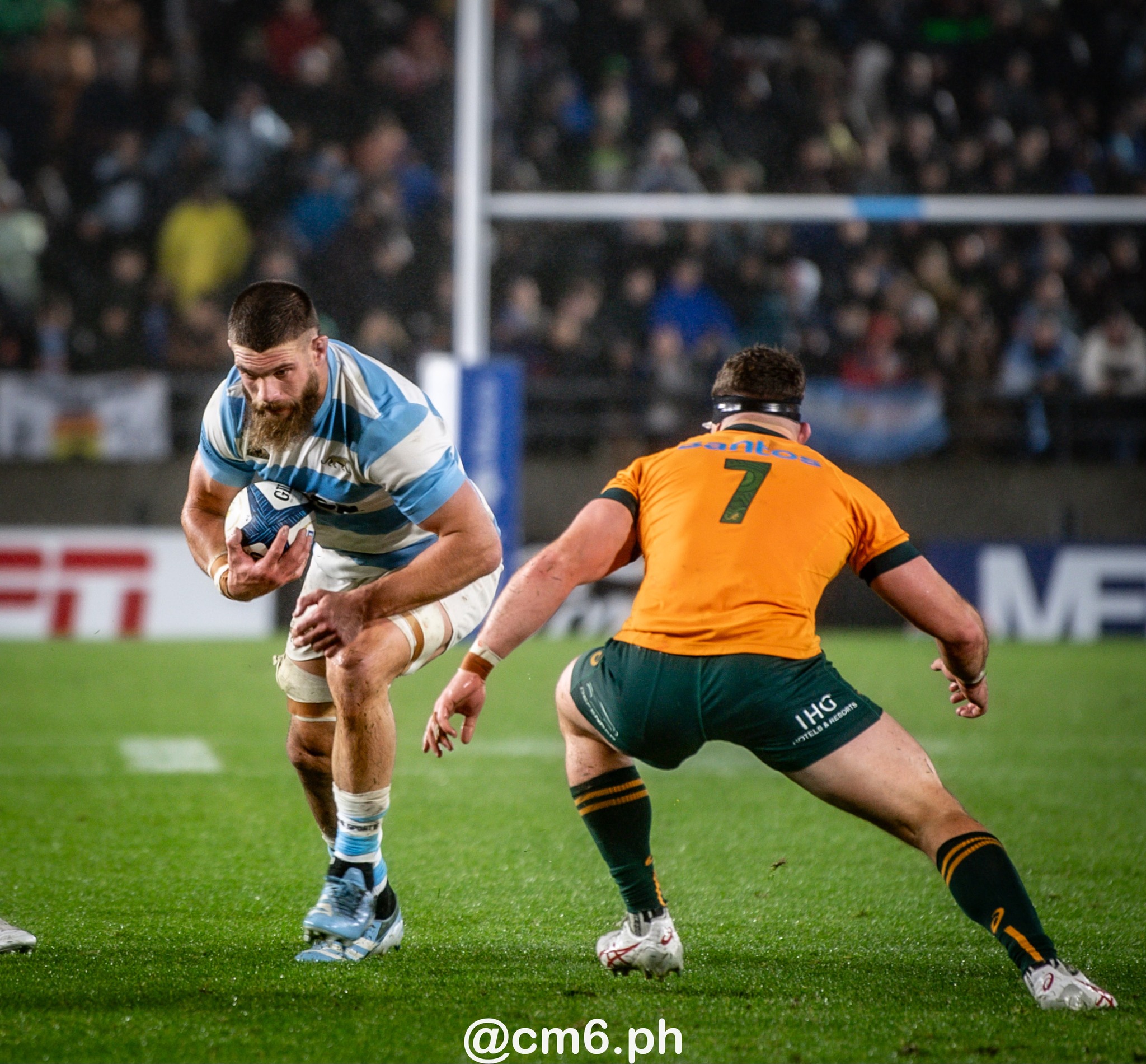 Marcos KREMER -  Selección Argentina de Rugby XV - Australia national rugby union team (M) - Rugby - Rugby Championship 2024 - Argentina Pumas (19) vs (20) Australia Wallabies (#CHAMP24R3ARGAUS) Photo by: Christian Mas | Siuxy Sports 2024-08-31