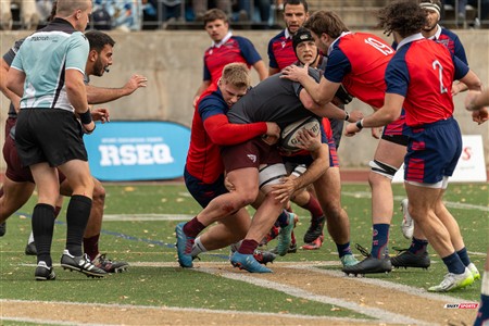 RSEQ 2024 - Finale Rugby Univ Masc - ETS (19) vs (14) Ottawa - 2 Mi-Temps Reel A