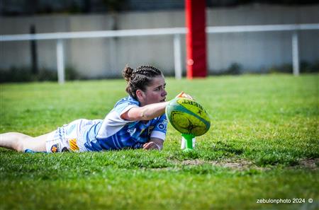 FFR 2024 - Fed 2 Fém - USAP XV (55) vs (7) RO Castelnaudary    