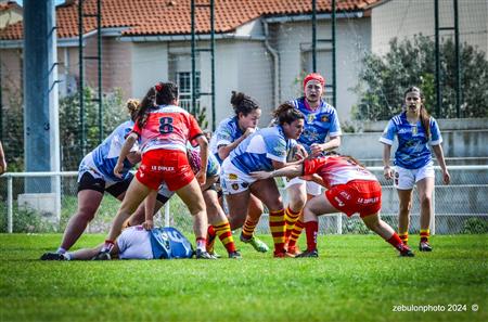 FFR 2024 - Fed 2 Fém - USAP XV (55) vs (7) RO Castelnaudary    