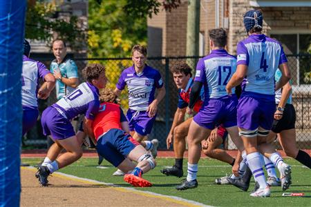 RSEQ 2024 - Rugby Univ. Masc - ETS (43) vs (10) Bishop's - 1st Half