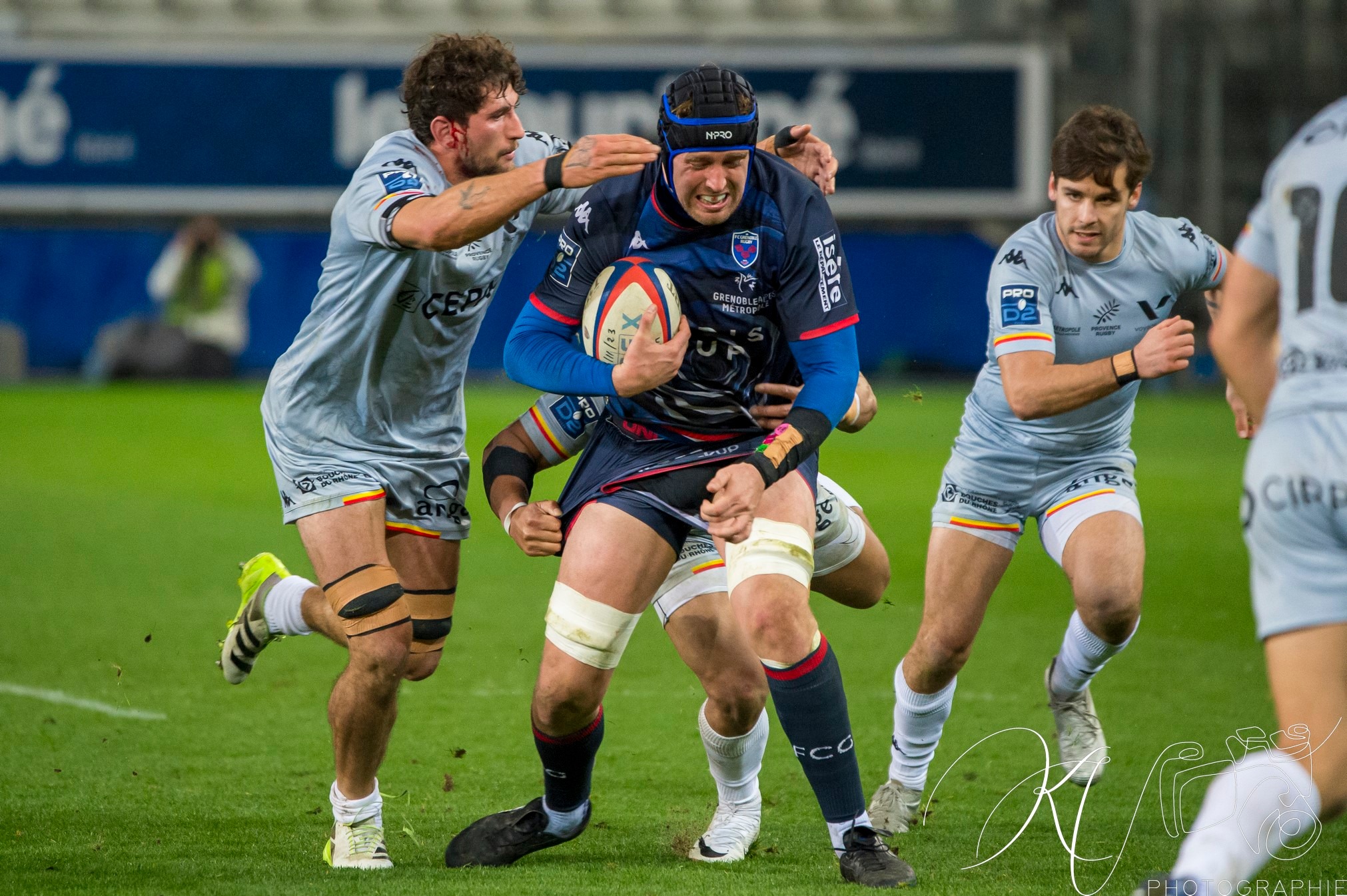  FC Grenoble Rugby - Provence - Rugby - PRO D2 - FC GRENOBLE (45) VS (10) Provence Rugby (#2024PROD1FCGPRR01) Photo by: Karine Valentin | Siuxy Sports 2024-01-04