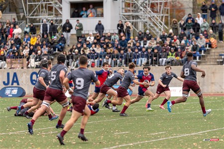 RSEQ 2024 - Finale Rugby Univ Masc - ETS (19) vs (14) Ottawa - 1 Mi-Temps Reel B