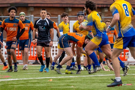 RSEQ 2024 - Final Rugby Masc CEGEP - John Abbott (48) vs (18) André Laurendeau - First Half