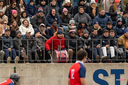 RSEQ 2024 - Finale Rugby Univ Masc - ETS (19) vs (14) Ottawa - 1 Mi-Temps Reel B