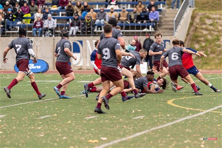 RSEQ 2024 - Finale Rugby Univ Masc - ETS (19) vs (14) Ottawa - 1 Mi-Temps Reel B