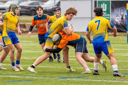 RSEQ 2024 - Final Rugby Masc CEGEP - John Abbott (48) vs (18) André Laurendeau - Second Half
