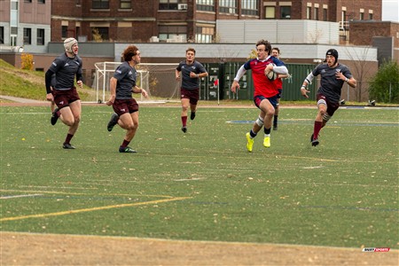 RSEQ 2024 - Finale Rugby Univ Masc - ETS (19) vs (14) Ottawa - 2 Mi-Temps Reel A