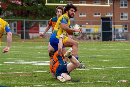 RSEQ 2024 - Final Rugby Masc CEGEP - John Abbott (48) vs (18) André Laurendeau - First Half