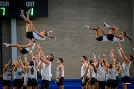 RSEQ 2024 Cherleeding Carabins - Match de Football contre le Vert-et-Or
