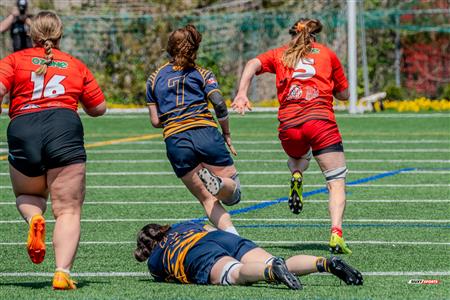 RQ 2024 - Super Ligue F - TMR (5) - (74) Club de Rugby de Québec