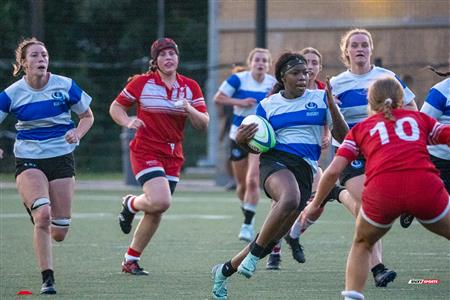RSEQ 2024 - Rugby Univ F - Université de Montréal (41) vs (7) McGill University