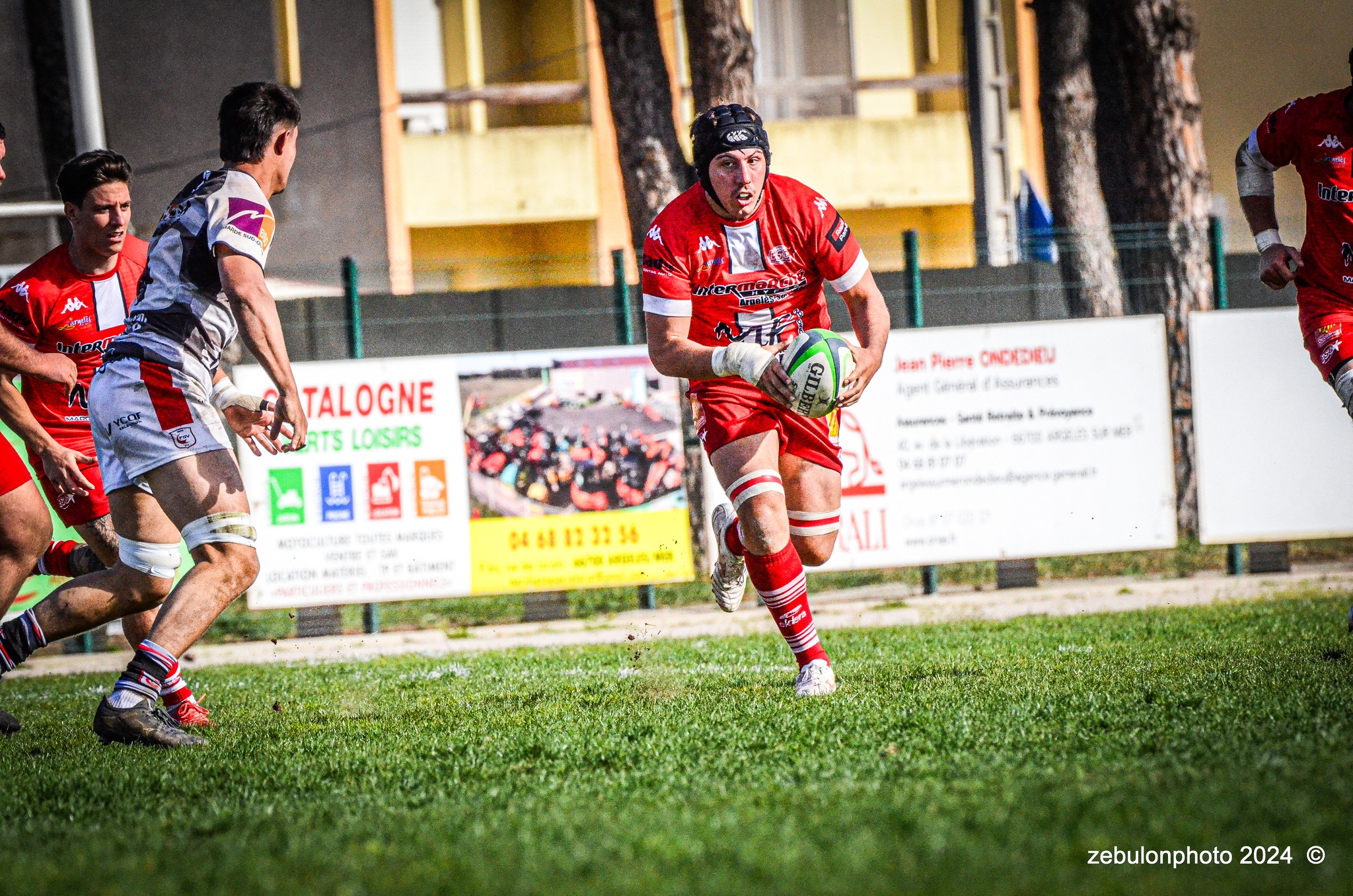  Étoile Sportive Catalane - Football Club Villefranchois - Lauragais - Rugby - FFR -  Fed 2 2024 - Etoile Sportive Catalane vs FC Villefranchois (#FFR24F2ESCFCV03) Photo by: Photo Zebulon | Siuxy Sports 2024-03-23