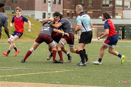 RSEQ 2024 - Finale Rugby Univ Masc - ETS (19) vs (14) Ottawa - 2 Mi-Temps Reel A