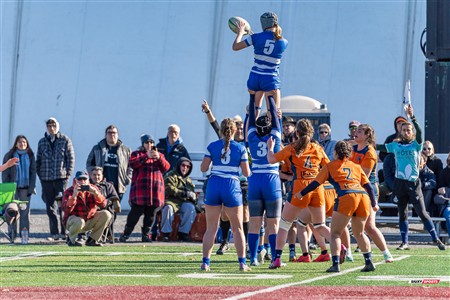 RSEQ 2024 - Démi Finale Rugby Fem Cegep - André Laurendeau (31) vs (43) Dawson