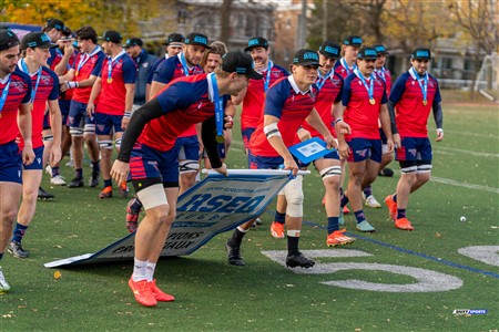 RSEQ 2024 - Finale Rugby Univ Masc - ETS vs Ottawa - Célébrations