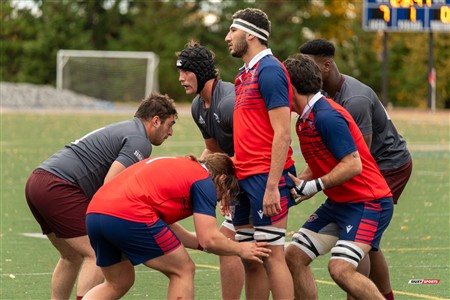 RSEQ 2024 - Finale Rugby Univ Masc - ETS (19) vs (14) Ottawa - 1 Mi-Temps Reel B