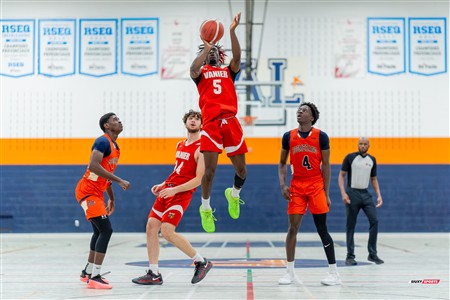 RSEQ 2024 - Basketball M D2 - André Laurendeau (74) vs (81) Vanier - 2nd half