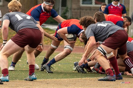 RSEQ 2024 - Finale Rugby Univ Masc - ETS (19) vs (14) Ottawa - 2 Mi-Temps Reel B