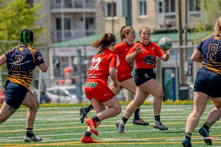 RQ 2024 - Super Ligue F - TMR (5) - (74) Club de Rugby de Québec