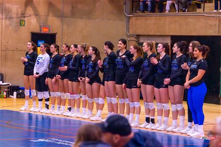 RSEQ - 2024 Volley F - Demi-finale - U de Montréal (3) vs (1) U Laval