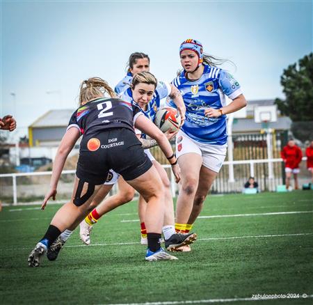 FFR 2024 - Fed 2 Fém - USAP XV (5) vs (10) Toulon   