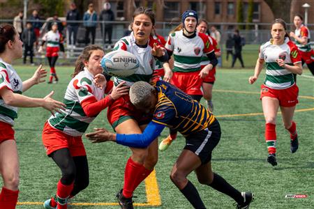 RQ 2024 - Match Pré-Saison - Rugby Club Montréal (10) vs (41) Town of Mount Royal - F
