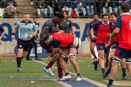 RSEQ 2024 - Finale Rugby Univ Masc - ETS (19) vs (14) Ottawa - 2 Mi-Temps Reel A