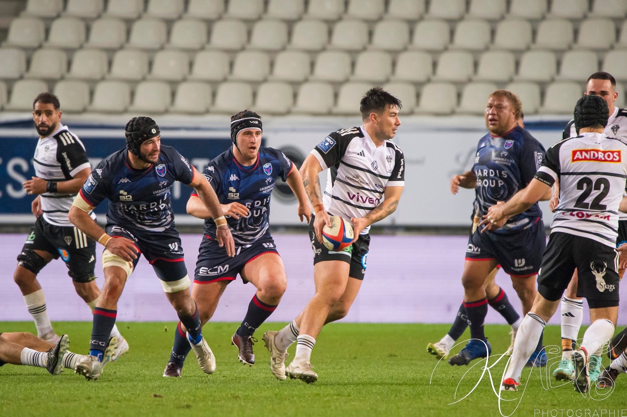  FC Grenoble Rugby - CA Brive - Rugby - Pro D2 - FC Grenoble (40) vs (29) CA Brive (#PD224FCGBRI02) Photo by: Karine Valentin | Siuxy Sports 2024-02-15