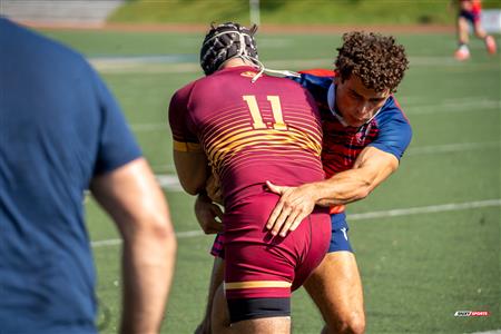 RSEQ 2024 Rugby M - ETS (40) vs (14) Concordia U. - 1ère mi-temps