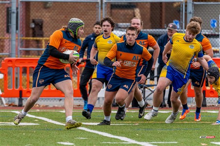 RSEQ 2024 - Final Rugby Masc CEGEP - John Abbott (48) vs (18) André Laurendeau - First Half