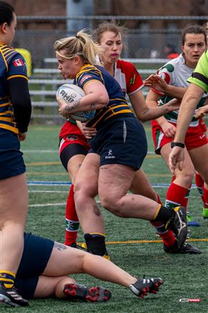 RQ 2024 - Match Pré-Saison - Rugby Club Montréal (10) vs (41) Town of Mount Royal - F